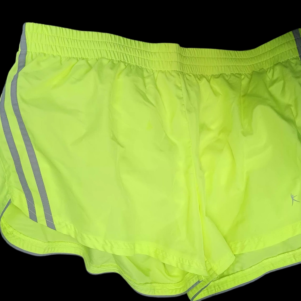 Danskin Now Neon Yellow Active Shorts